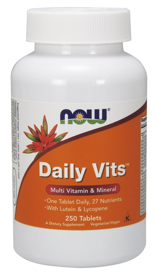 NOW Foods Vitamins & Minerals — 250 servings (SKU: P27196)