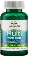 Swanson Vitamins & Minerals — 130 servings (SKU: P31132)