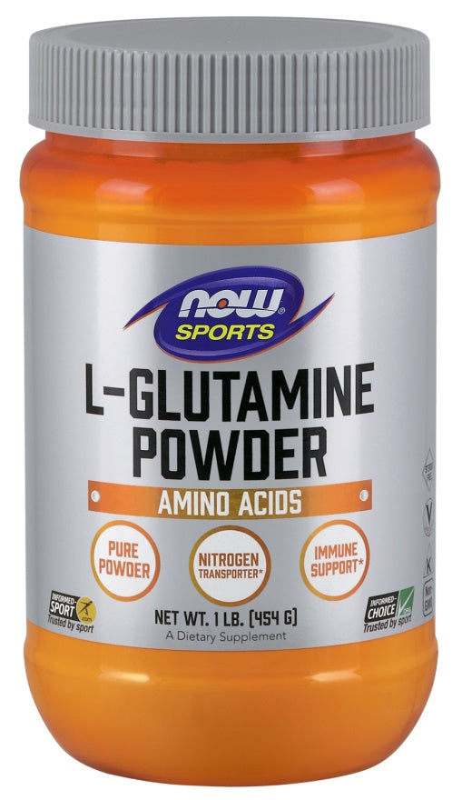 NOW Foods L-Glutamine, Glutamine — 91 servings (SKU: P3544)