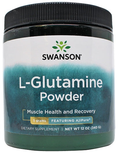 Swanson L-Glutamine, Glutamine — 68 servings (SKU: P31905)