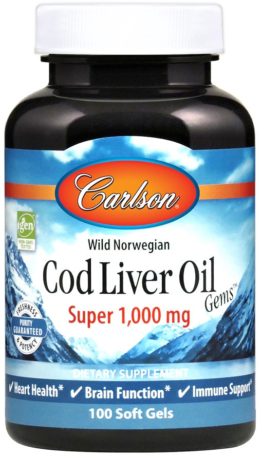 Carlson Labs Omegas, EFAs, CLA, Oils — 100 servings (SKU: P35312)