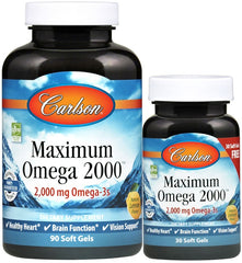 Carlson Labs Omegas, EFAs, CLA, Oils — 60 servings (SKU: P35332)