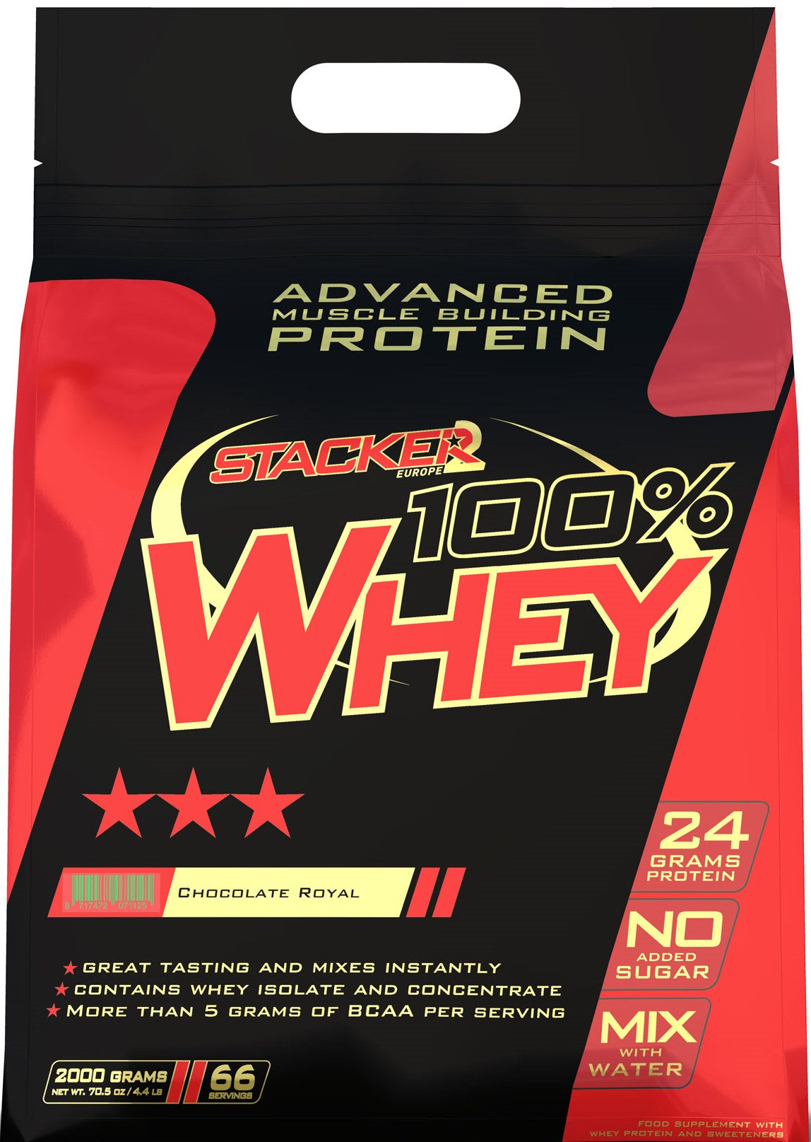 Stacker2 Europe Protein — 66 servings (SKU: P35860)