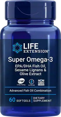 Life Extension Omegas, EFAs, CLA, Oils — 30 servings (SKU: P35825)