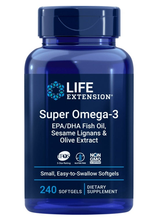 Life Extension Omegas, EFAs, CLA, Oils — 60 servings (SKU: P34825)