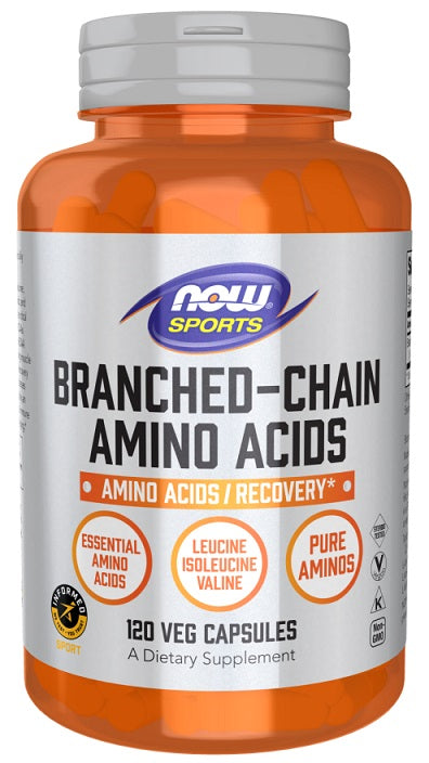 NOW Foods Amino Acids and BCAAs — 30 servings (SKU: P567)