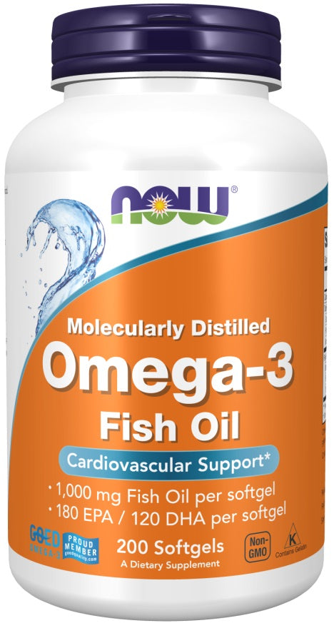NOW Foods Omegas, EFAs, CLA, Oils — 100 servings (SKU: P6004)