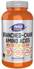 NOW Foods Amino Acids and BCAAs — 60 servings (SKU: P27080)