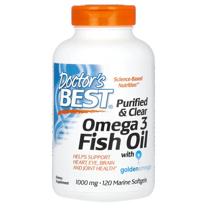 Doctor's Best Omegas, EFAs, CLA, Oils — 60 servings (SKU: P34303)