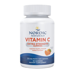 Vitamin C Extra Strength Gummies, Tangerine - 60 gummies