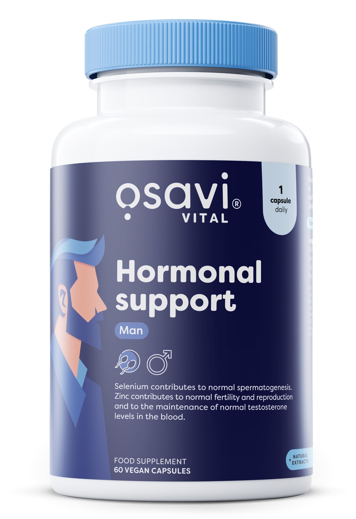 Osavi Natural Testosterone Support — 60 servings (SKU: P49173)