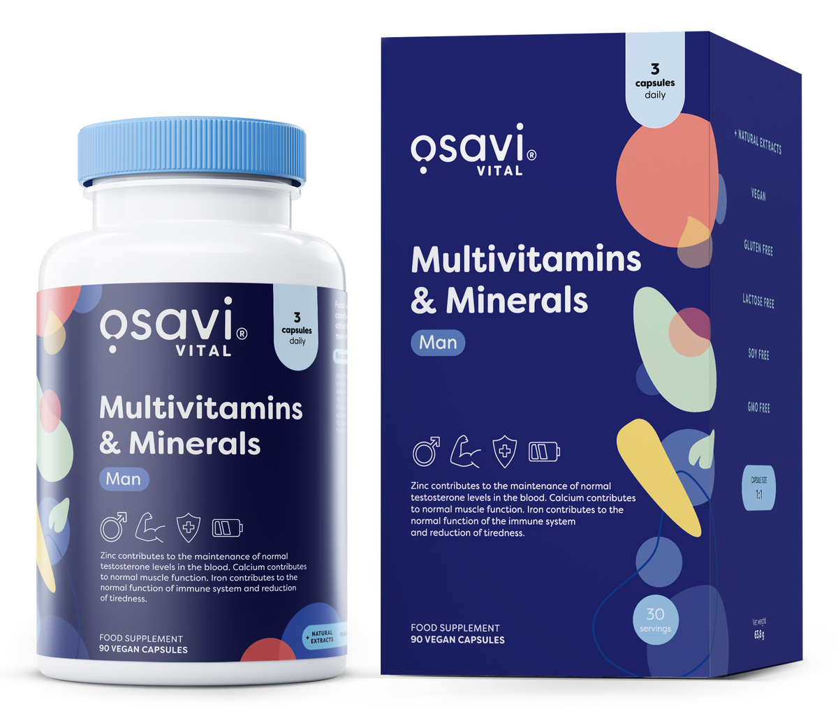Osavi Vitamins & Minerals — 30 servings (SKU: P49926)