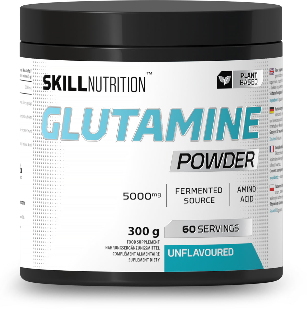 Skill Nutrition L-Glutamine, Glutamine — 60 servings (SKU: P50128)