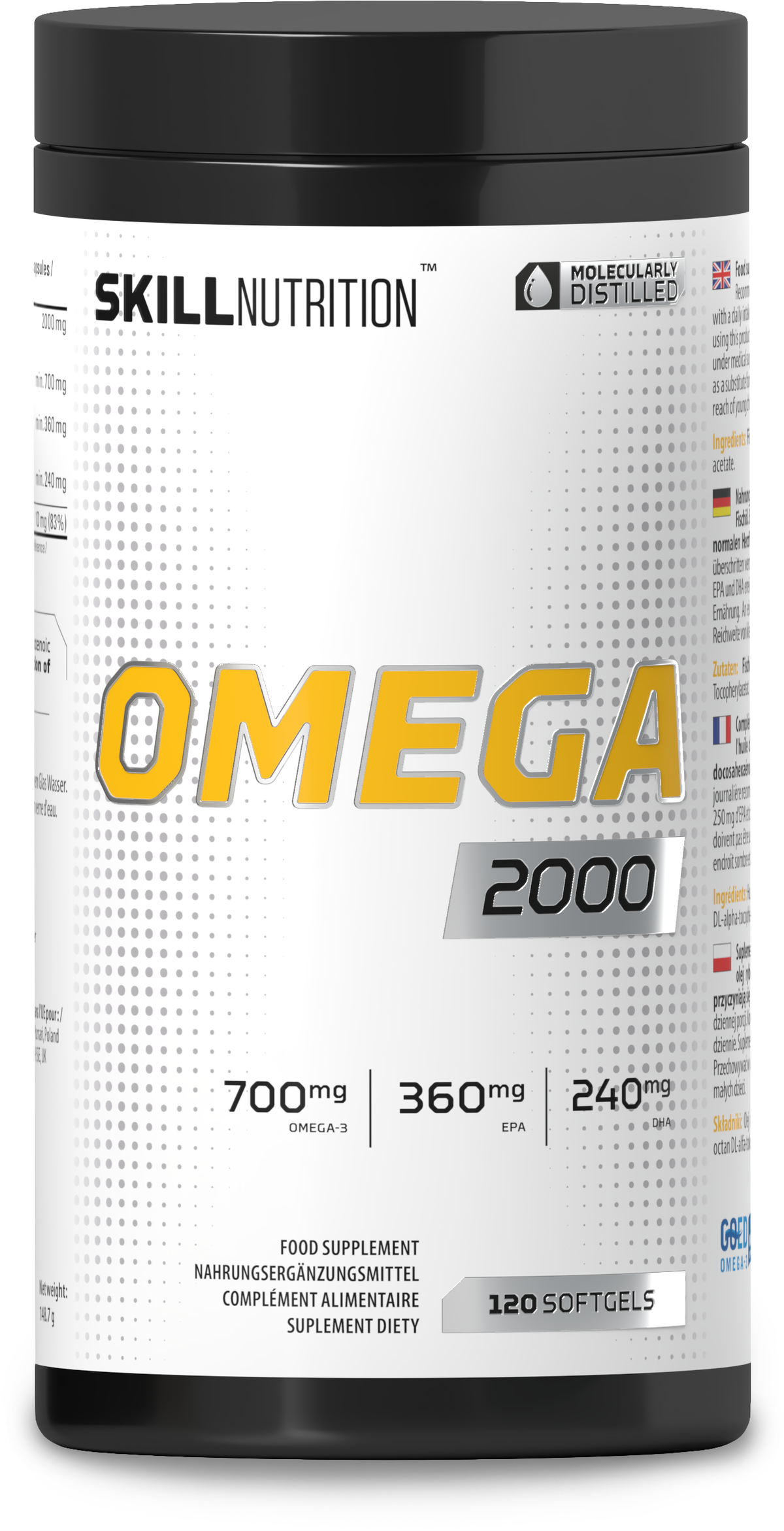 Skill Nutrition Omegas, EFAs, CLA, Oils — 60 servings (SKU: P50237)