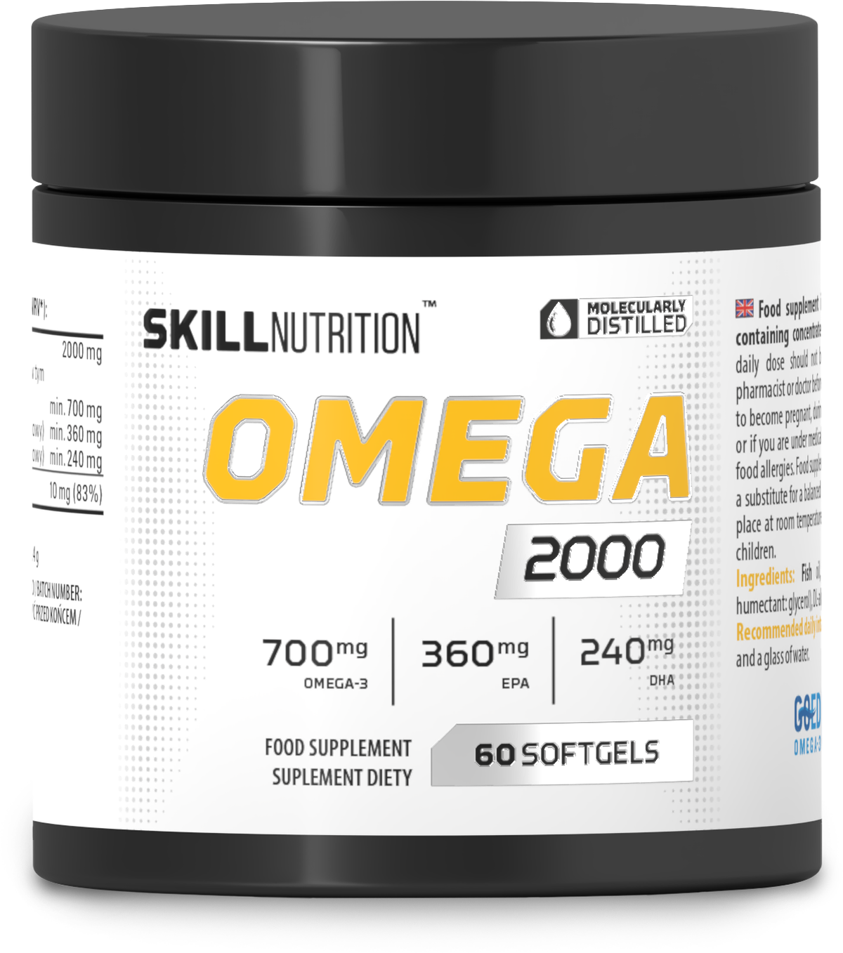 Skill Nutrition Omegas, EFAs, CLA, Oils — 30 servings (SKU: P50239)