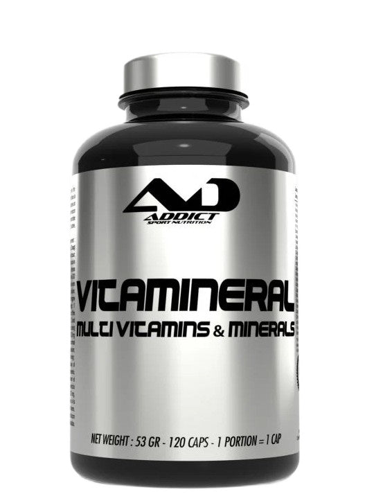 Addict Sport Nutrition Vitamins & Minerals — 120 servings (SKU: P51354)