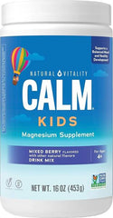 Natural Calm Kids, Mixed Berry - 453 grams