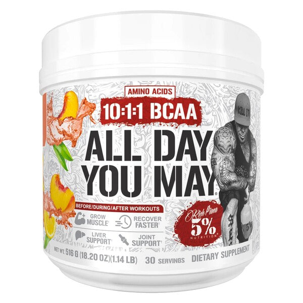 5% Nutrition Amino Acids and BCAAs — 30 servings (SKU: P52863)