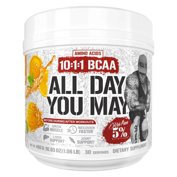 5% Nutrition Amino Acids and BCAAs — 30 servings (SKU: P42924)