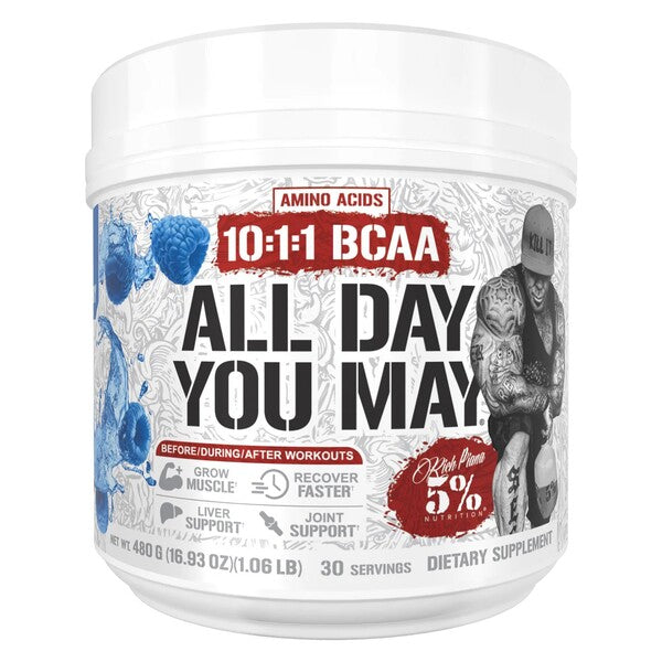 5% Nutrition Amino Acids and BCAAs — 30 servings (SKU: P42282)