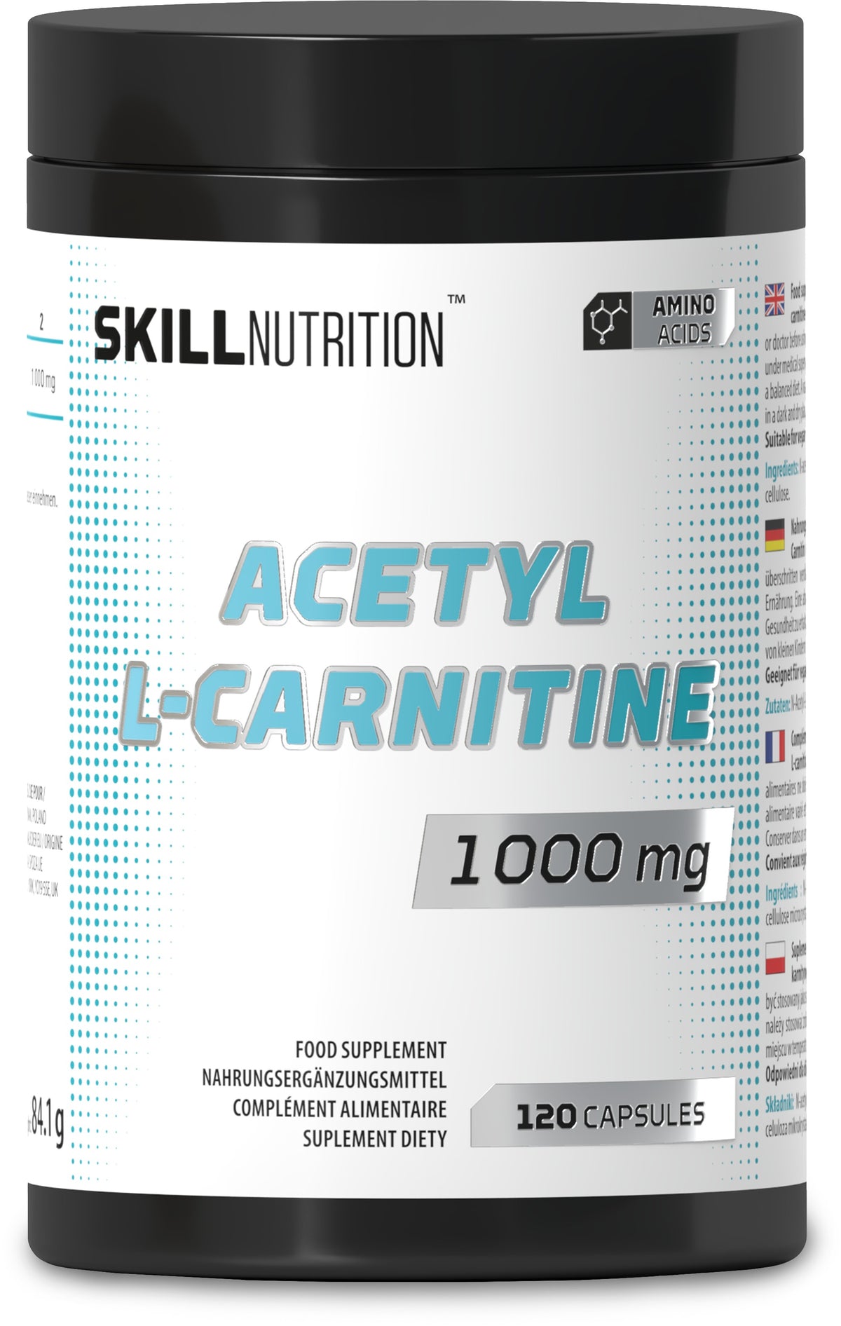Skill Nutrition Amino Acids and BCAAs — 60 servings (SKU: P52987)