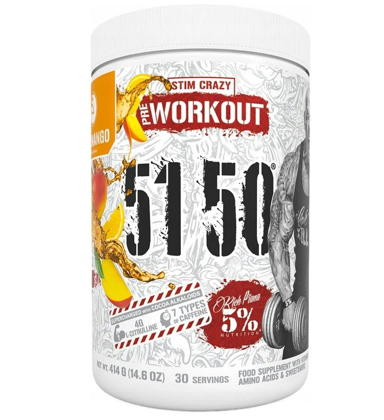 5% Nutrition Nitric Oxide Boosters — 30 servings (SKU: P53085)