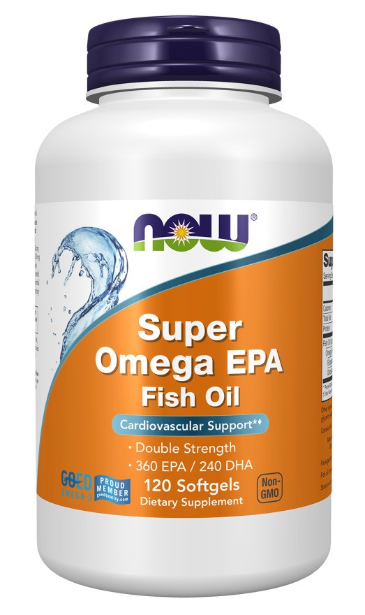 NOW Foods Omegas, EFAs, CLA, Oils — 60 servings (SKU: P3391)