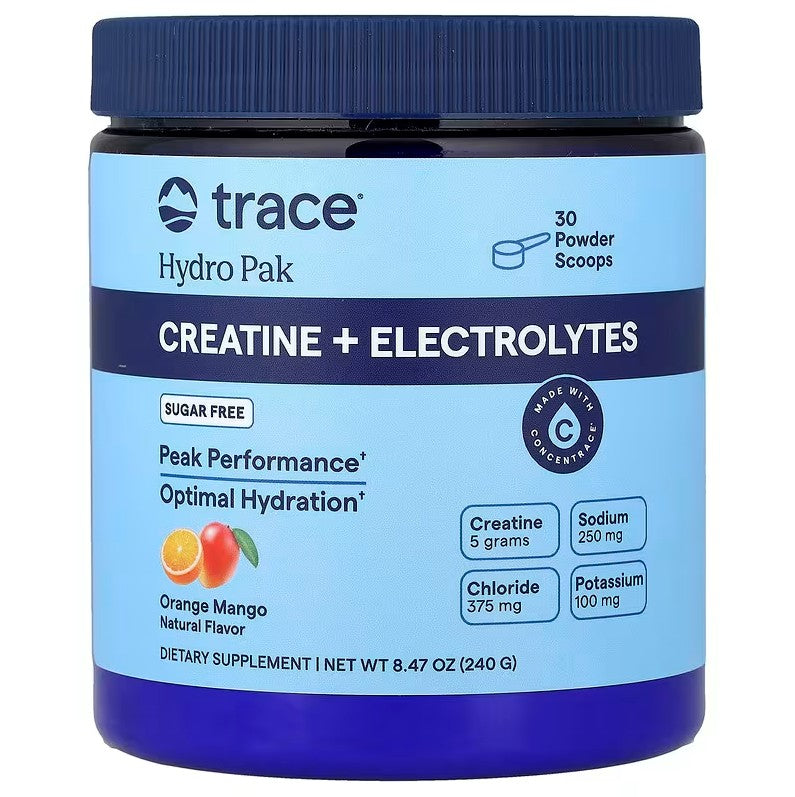 Trace Minerals Creatine Monohydrate — 30 servings (SKU: P53633)