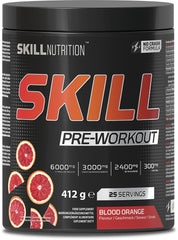Skill Pre-Workout, Blood Orange - 412 grams