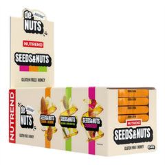 Denuts Seeds & Nuts Bar, Cashew & Almond - 42 x 35g