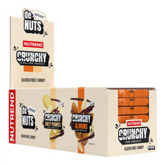 Denuts Crunchy Bar, Almond Dark Chocolate - 42 x 40g