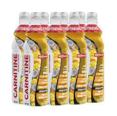 Carnitine Activity Drink with Caffeine, Sparkling Mango & Coconut - 8 x 750 ml.