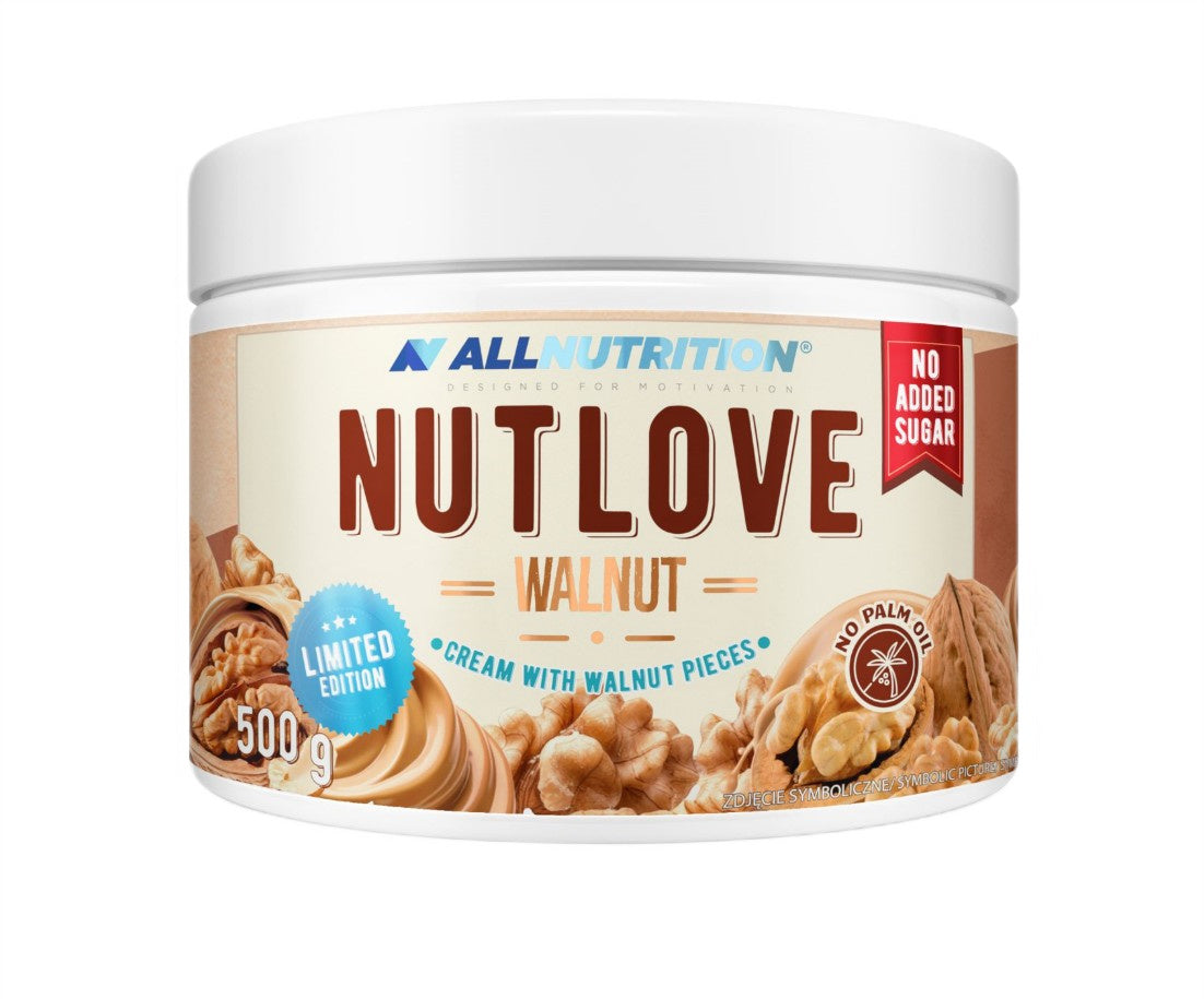 Nutlove, Walnut Cream with Walnut Pieces - 500 grams