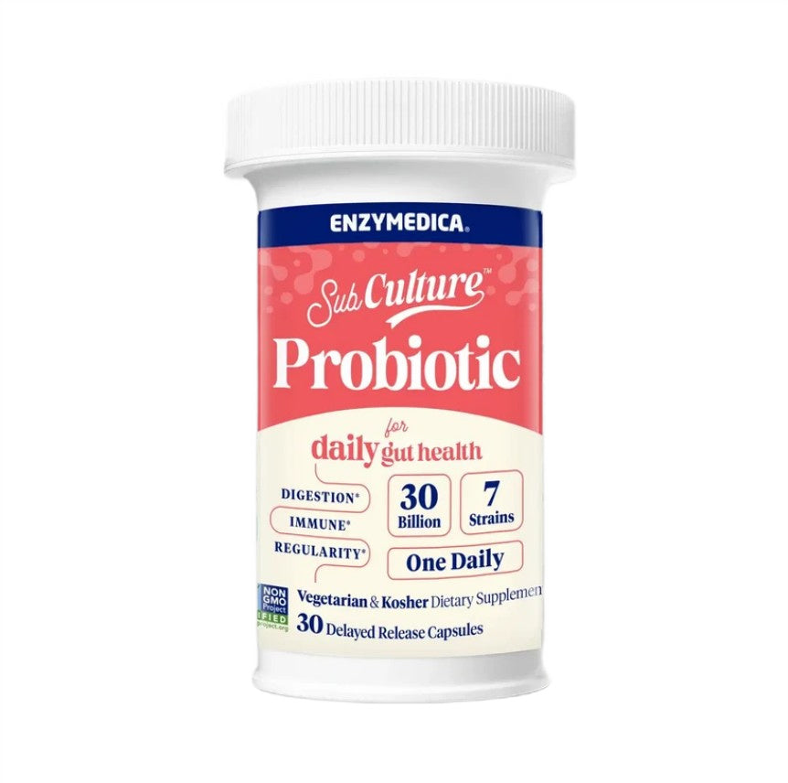 SubCulture Probiotic for Daily Gut Healt - 30 caps