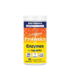 SubCulture Dinner Duo Probiotics + Enzyme for Regularity Packs - 30 x 2 vcaps