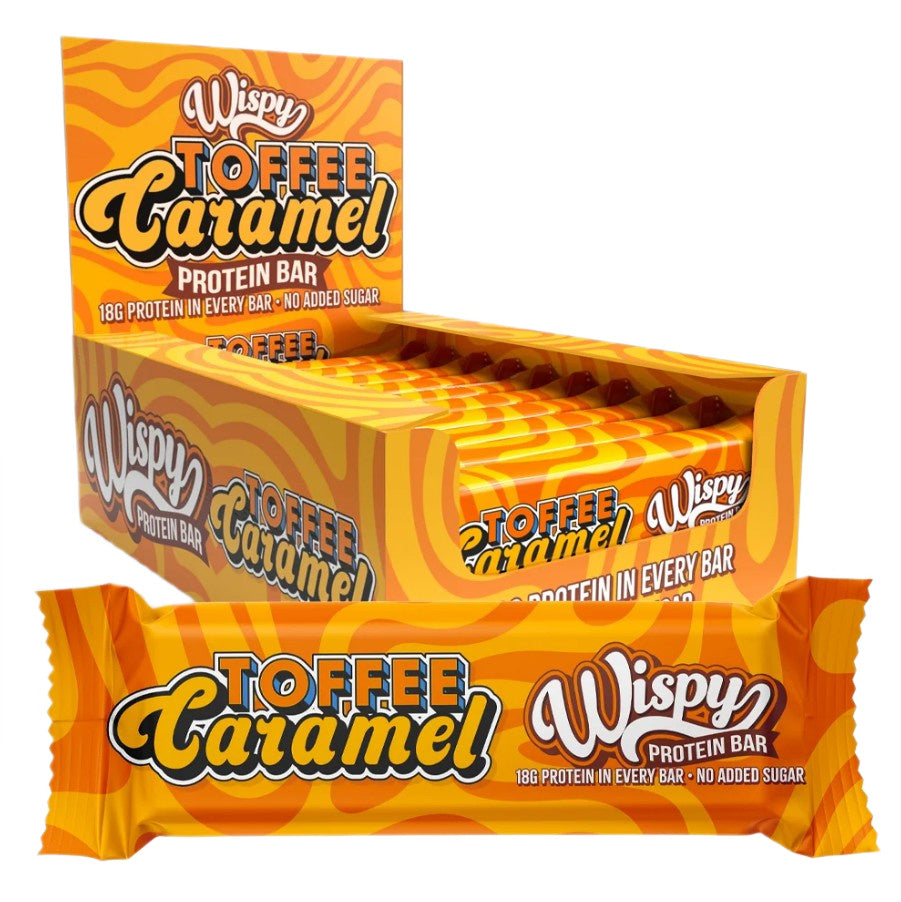 Protein Bar, Toffee Caramel - 10 x 55g
