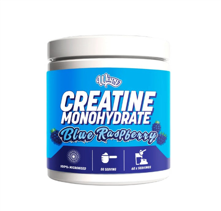 Creatine Monohydrate, Blue Raspberry - 300 grams
