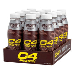 C4 Protein Drink, Hershey's Milk Chocolate - 12 x 330 ml.