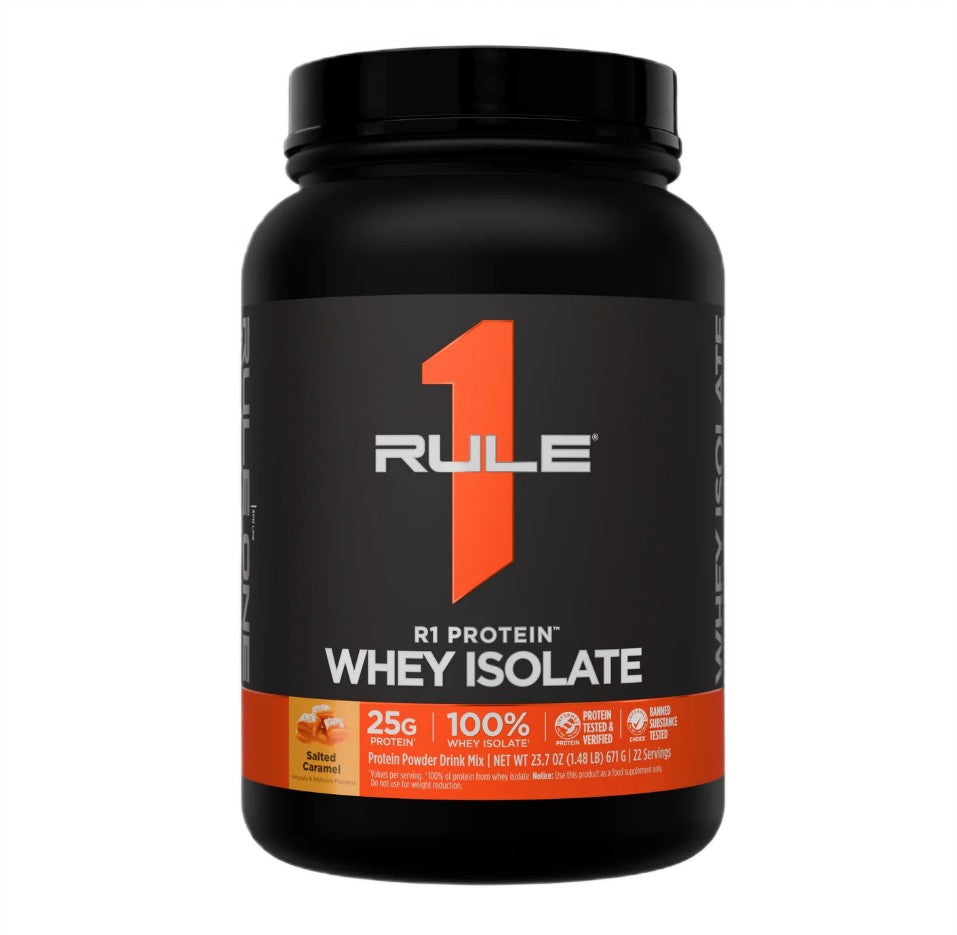 Whey Isolate, Salted Caramel - 671 grams