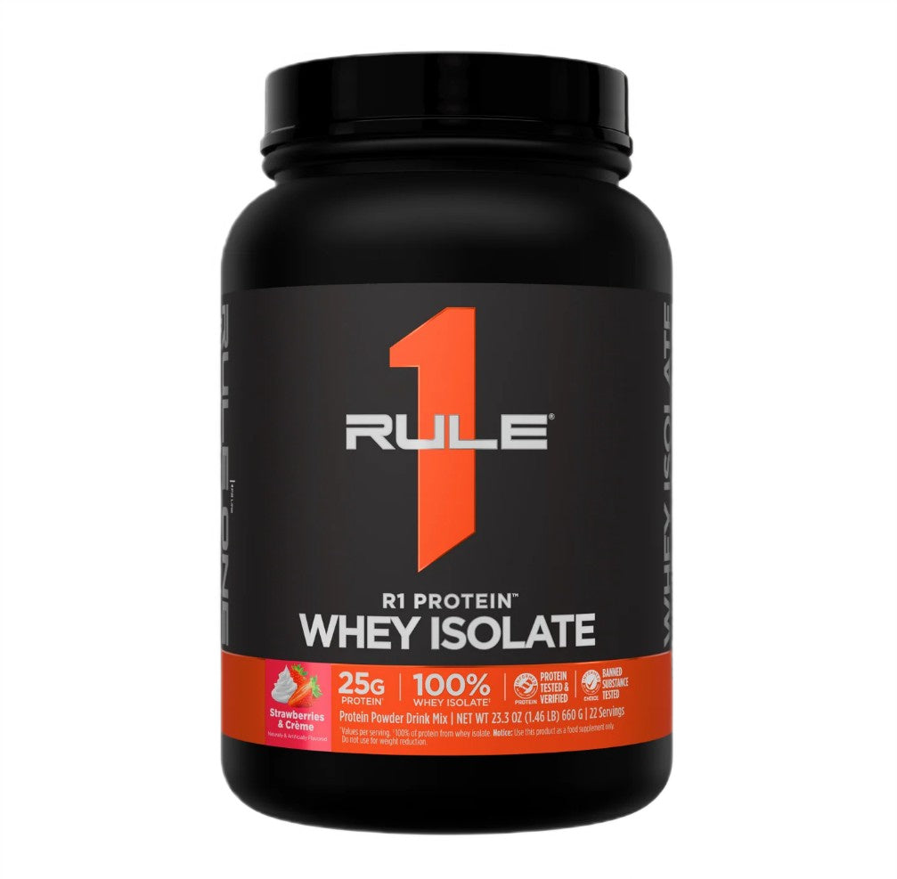 Whey Isolate, Strawberries & Creme - 660 grams