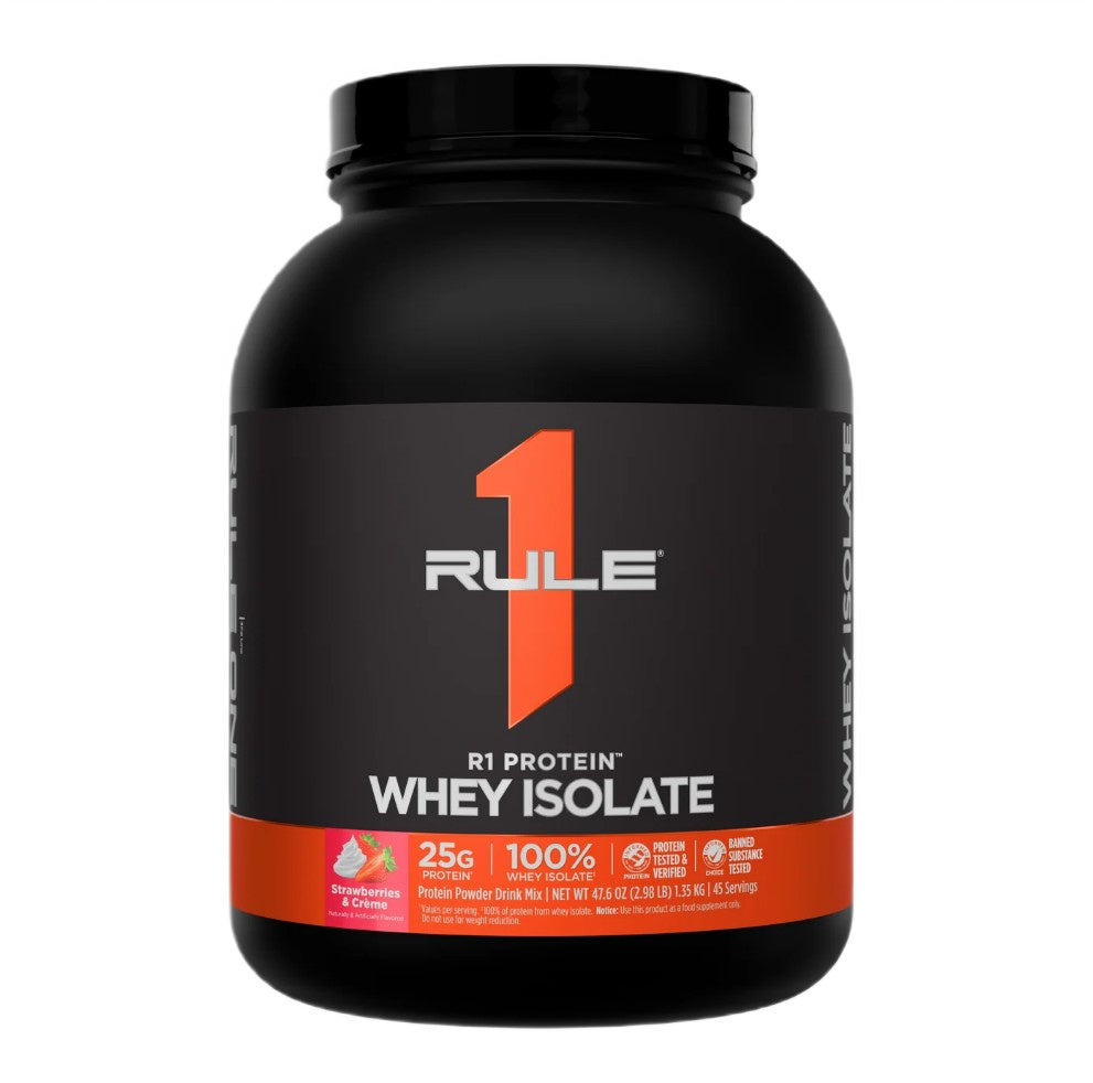 Whey Isolate, Strawberries & Creme - 1350 grams