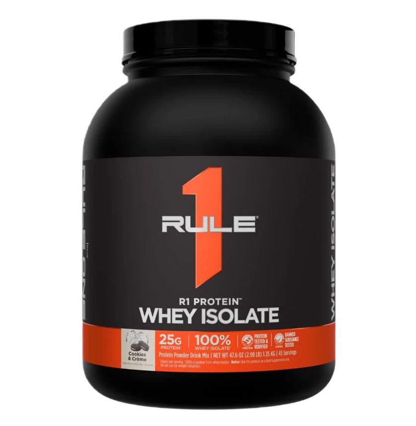 Whey Isolate, Cookies & Creme - 1350 grams