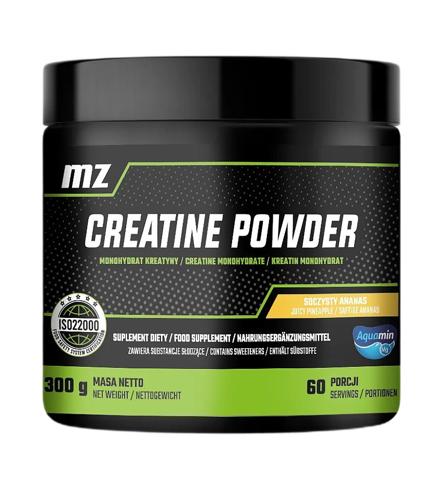 Creatine Powder, Juicy Pineapple - 300 grams