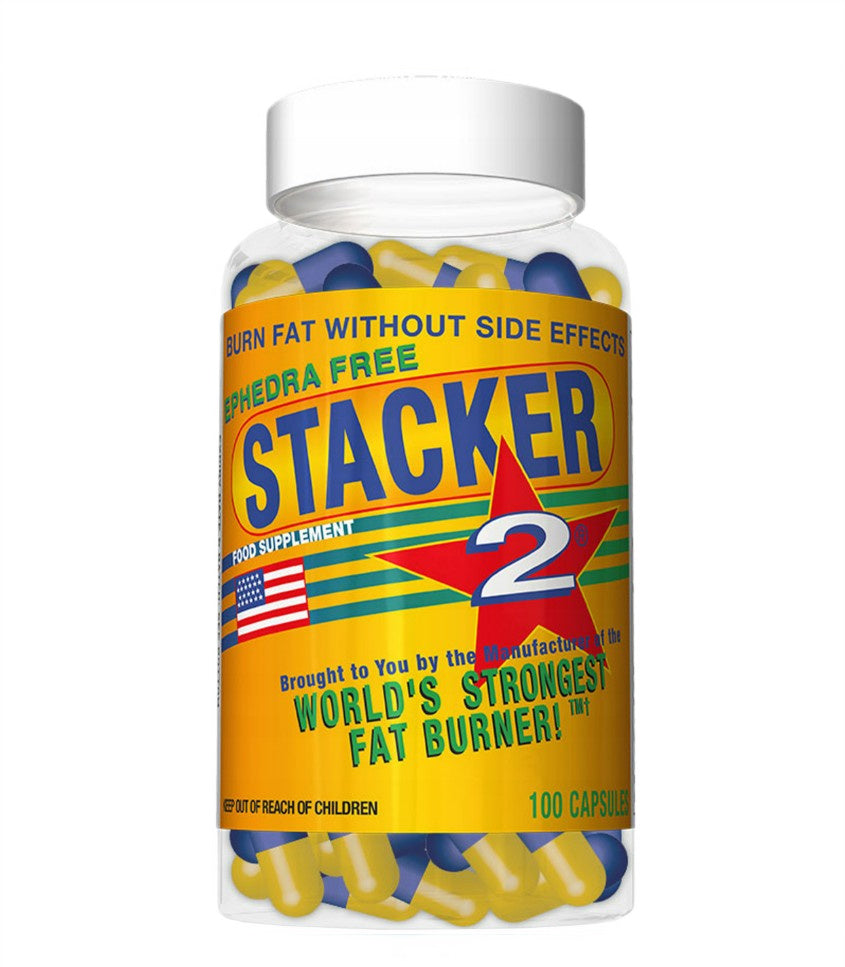 Stacker 2 Ephedra Free - 100 caps (EAN 8717472070500)