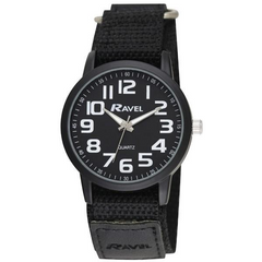 Ravel Mens Velcro Sports Bold Arabic Dial Watch R1601.64.33
